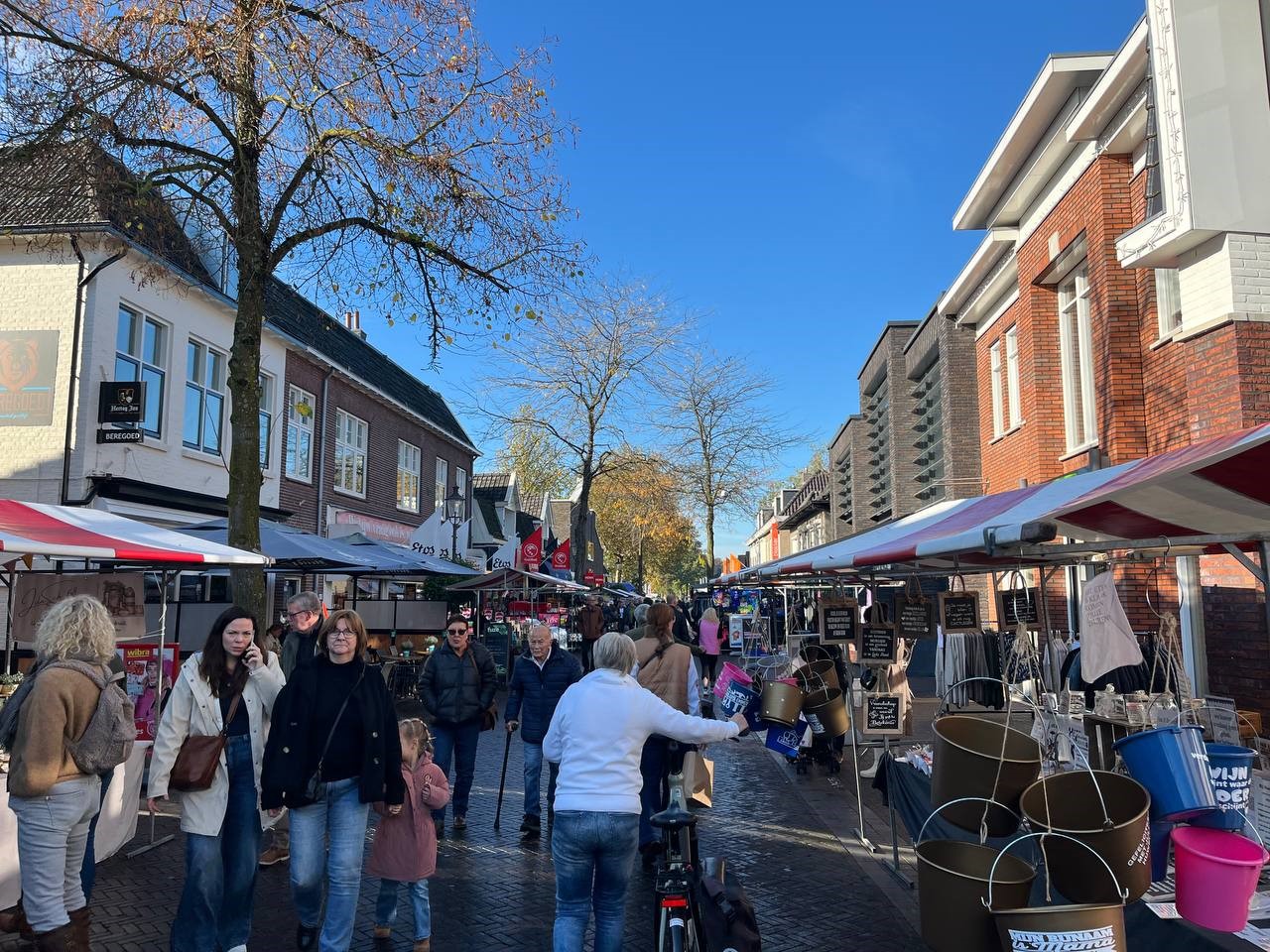 Foto: Kermis en Najaarsmarkt dit jaar gecombineerd: ‘Prettig voor de aanloop’