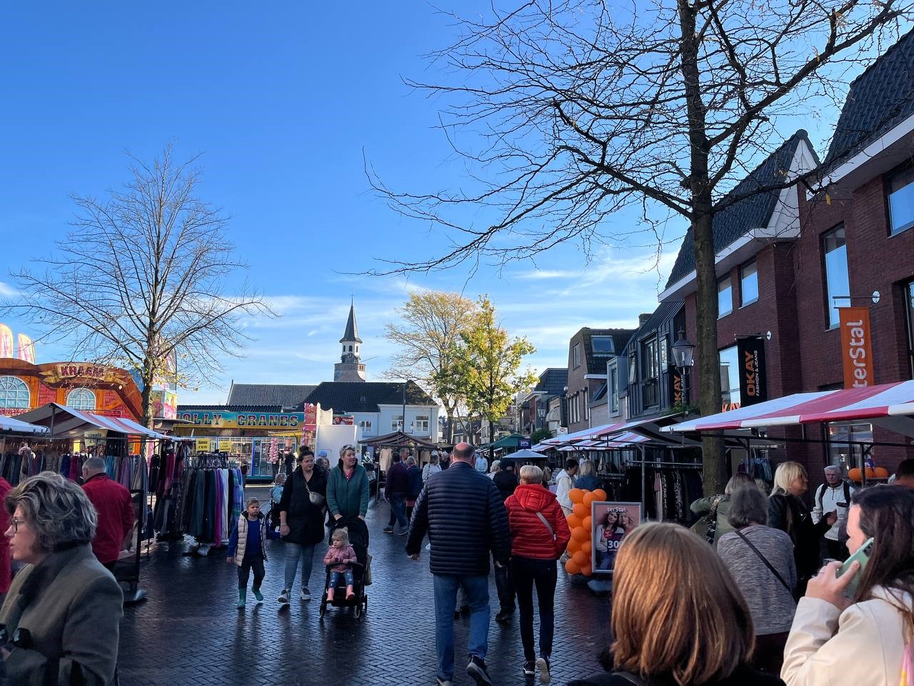 Foto: Kermis en Najaarsmarkt dit jaar gecombineerd: ‘Prettig voor de aanloop’