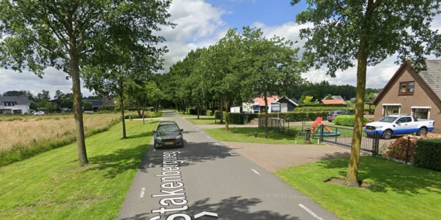 Foto: Voornemen verkoop grond aan de Stakenbergweg in Elspeet