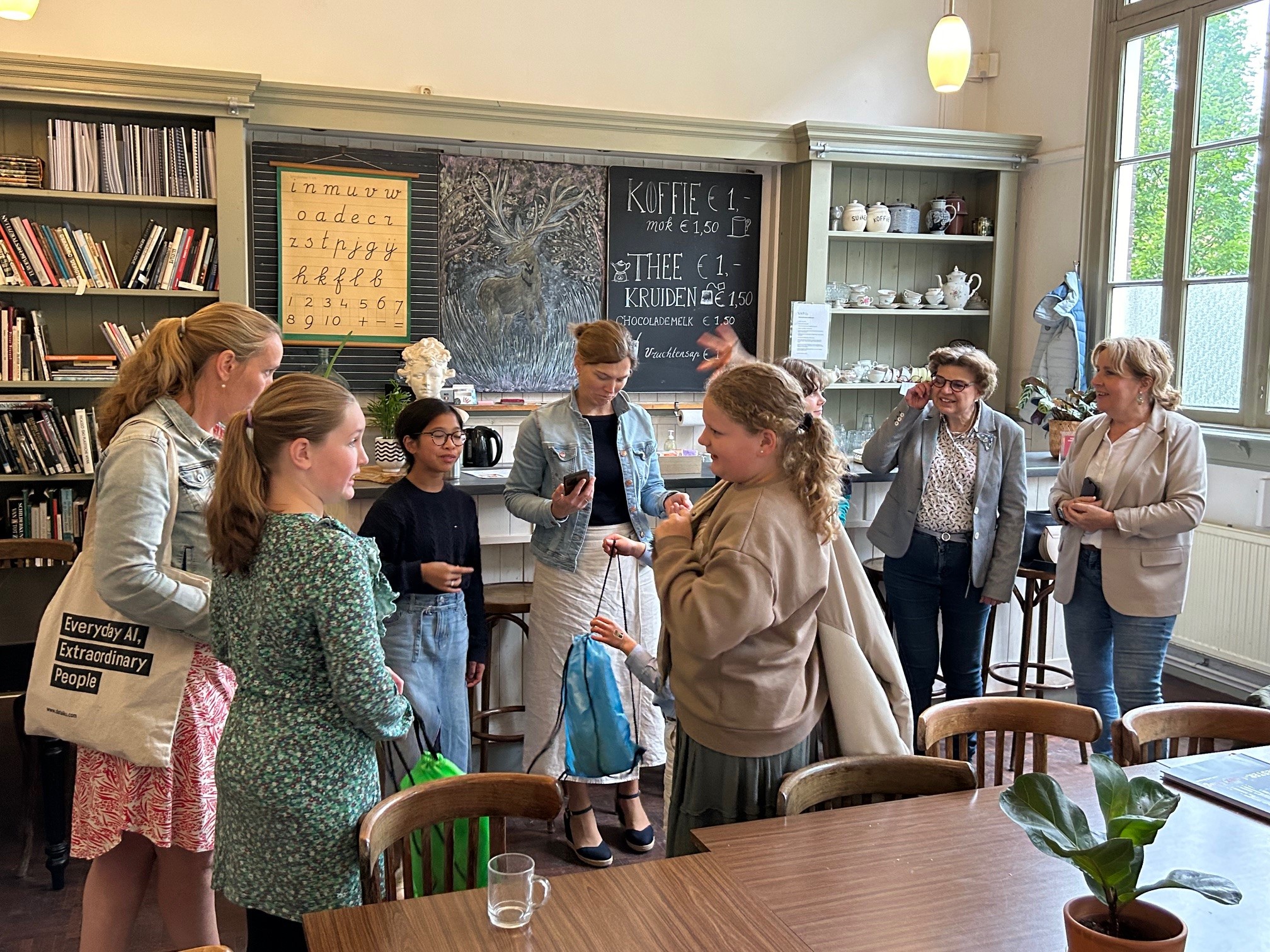 Foto: Prijsuitreiking Kleurplaatactie Open Monumentendag