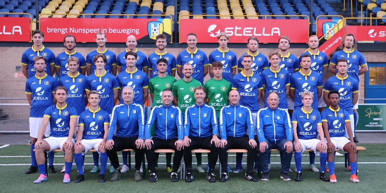 Foto: Nunspeet trots aan kop na sterke competitiestart