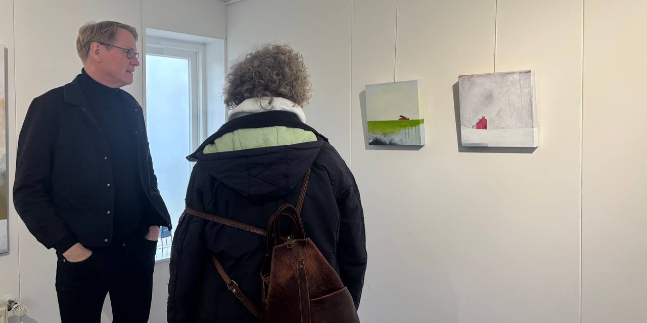 Foto: Duo expositie Elt de Boer en Jaap Slaa bij galerie Ingrid Slaa: ‘Het is prachtig’
