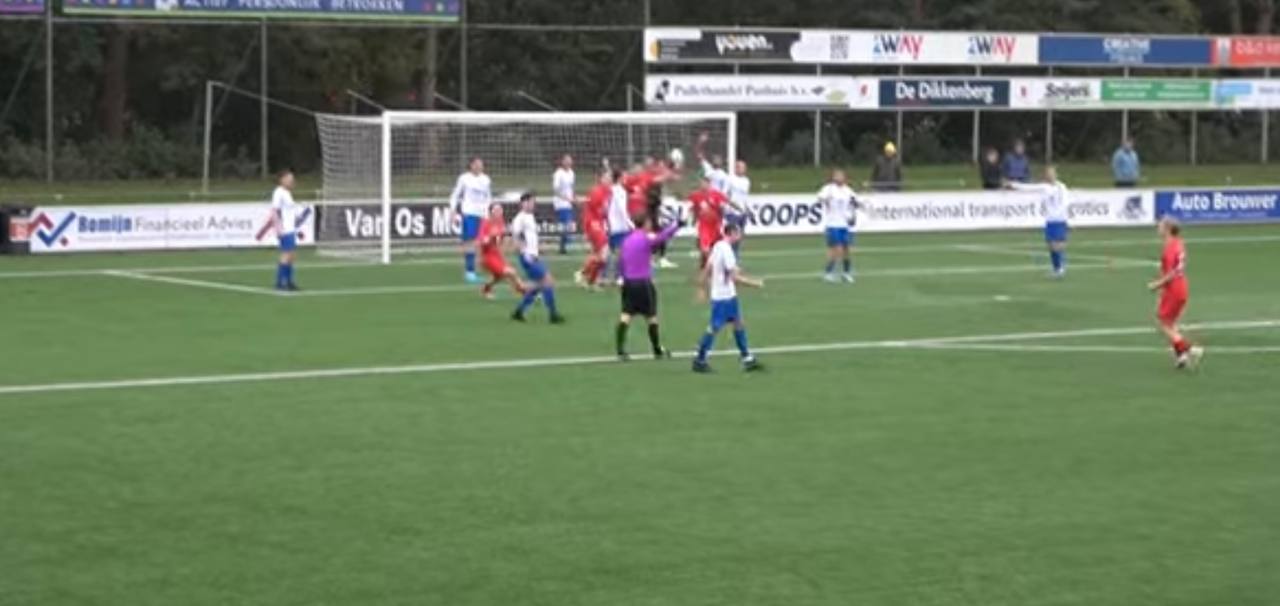 Foto: Nunspeet speelt gelijk in Zeewolde
