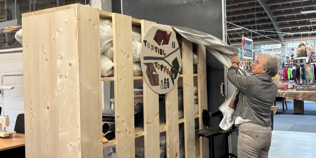 Foto: Textieltoppers: het nieuwe textielatelier van Ermelo feestelijk geopend