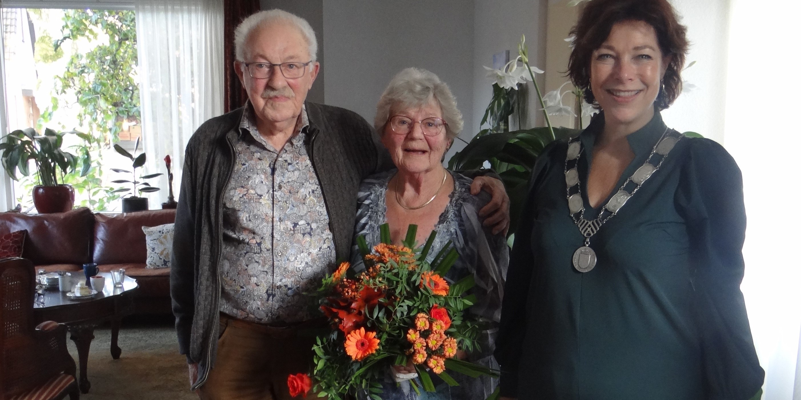 Foto: 60-jarig huwelijk voor echtpaar Emmink-Ensing