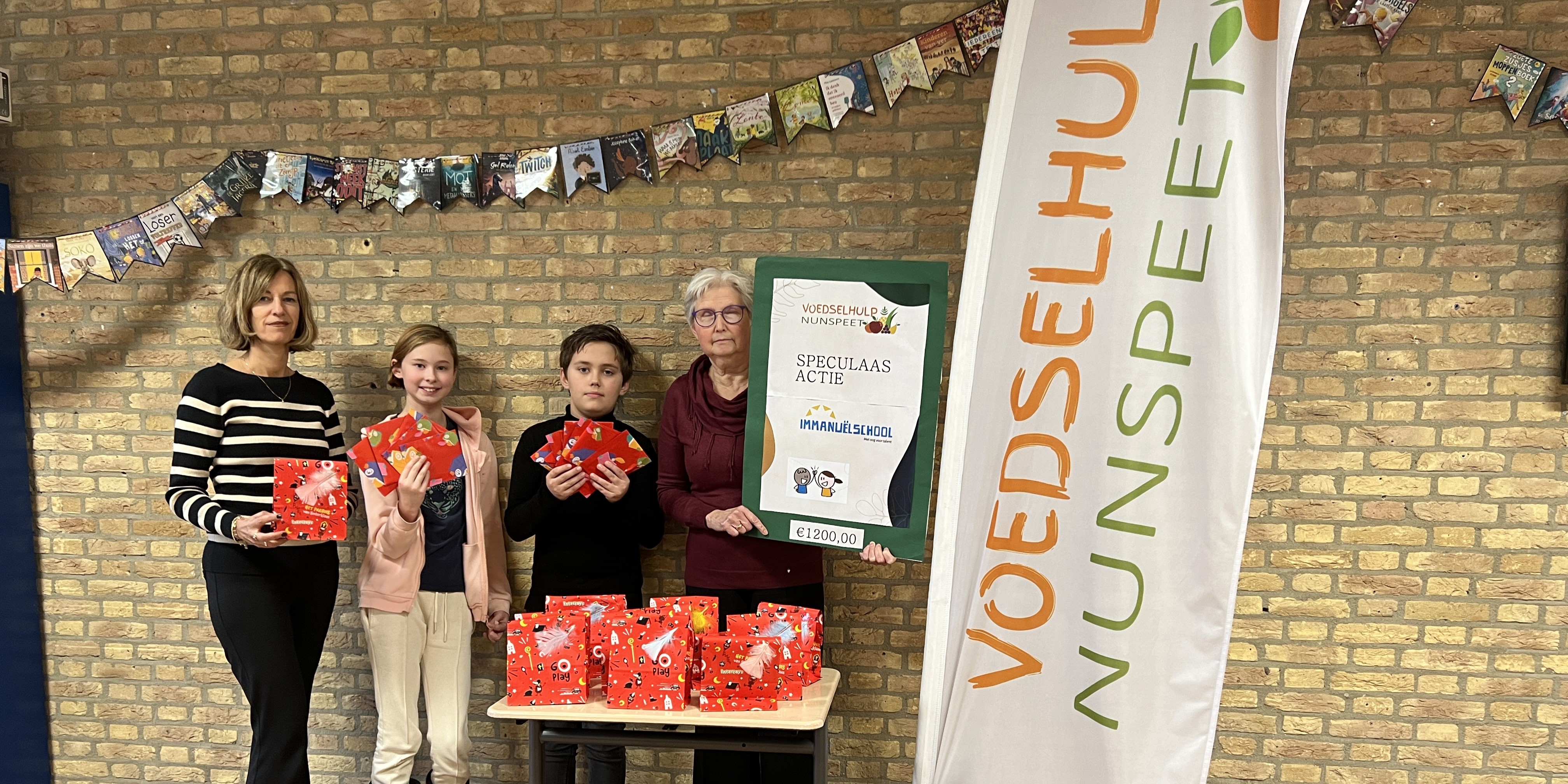 Foto: Immanuëlschool: Speculaasactie groot succes!
