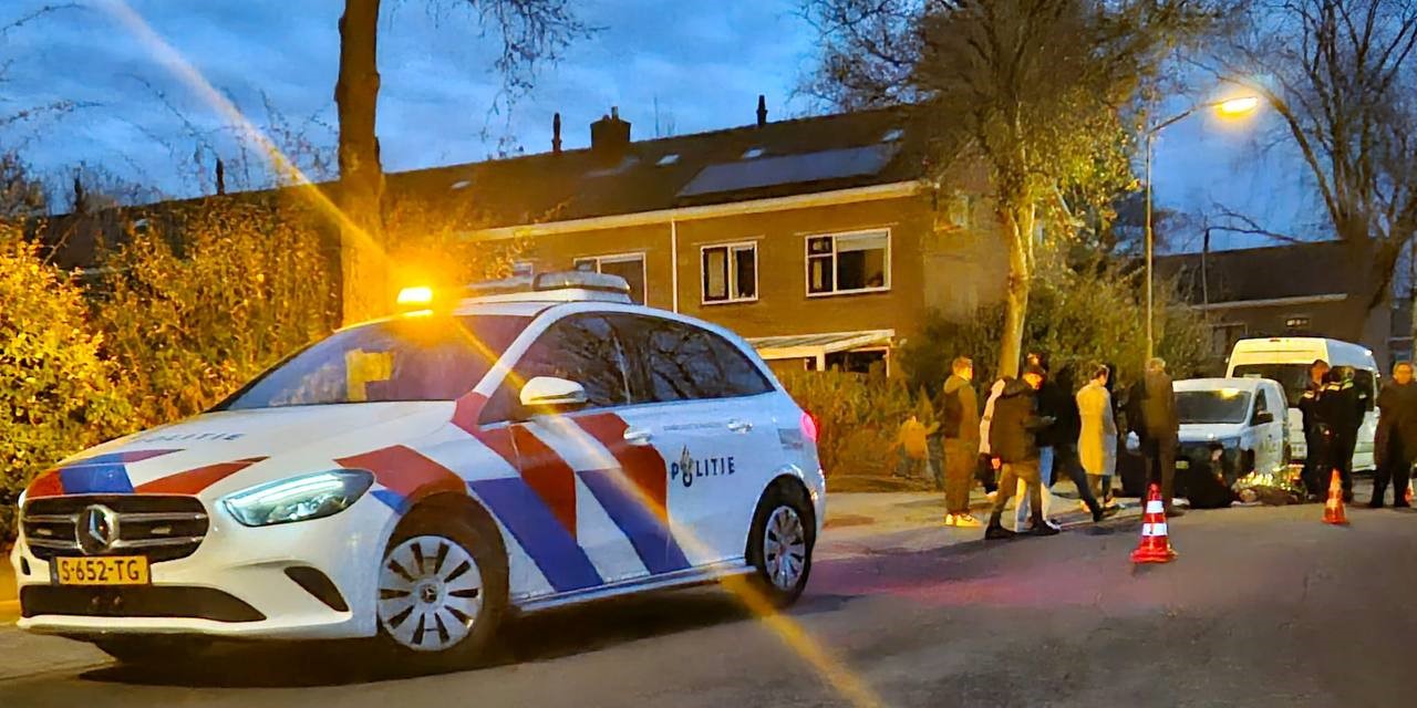Foto:  Schaepmanlaan: Voetganger gewond na aanrijding met fietser 