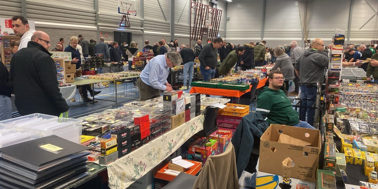 Foto: Gezellige drukte op Veluwse Modelautobeurs