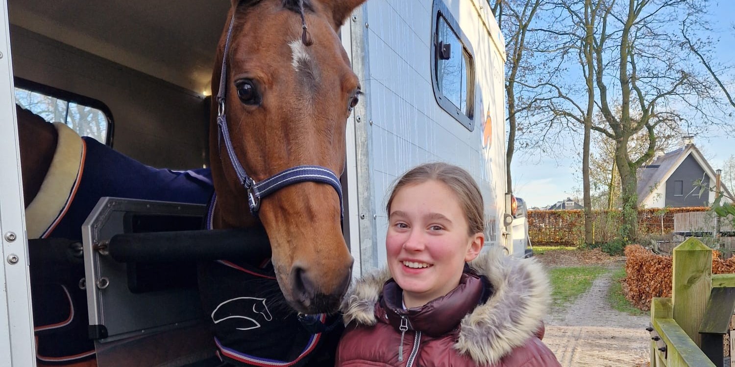 Foto: Succesvolle wedstrijddag voor ponyruiters