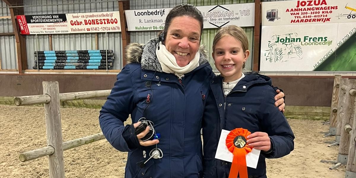 Foto: Succesvolle wedstrijddag voor ponyruiters