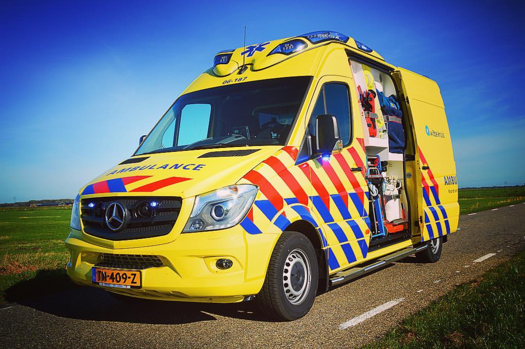Foto: Aanrijtijden ambulance verbeteren in Nunspeet, maar de kleine kernen blijven aandacht vragen
