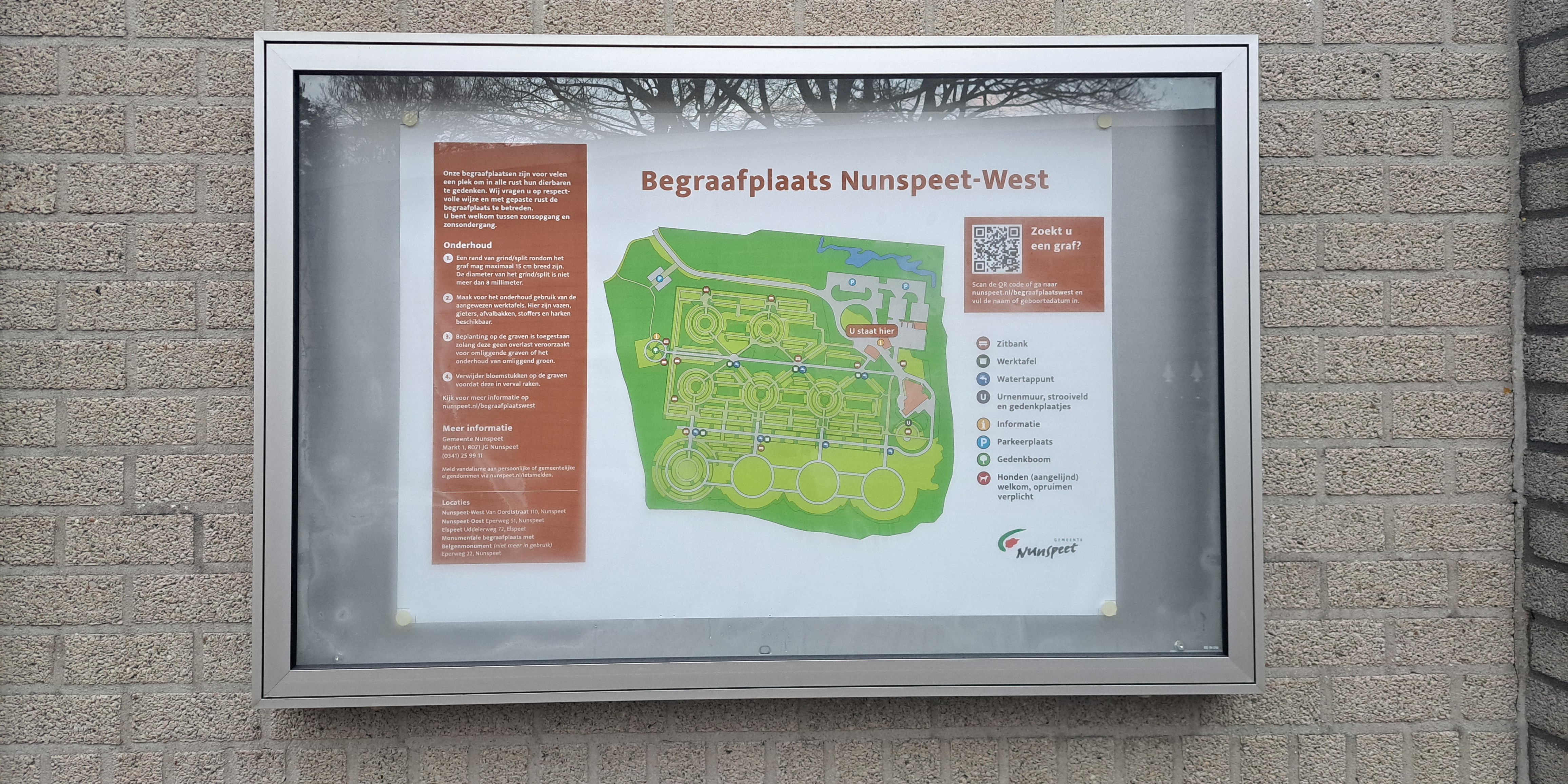 Foto: Begraafplaats Nunspeet-West digitaal in kaart gebracht