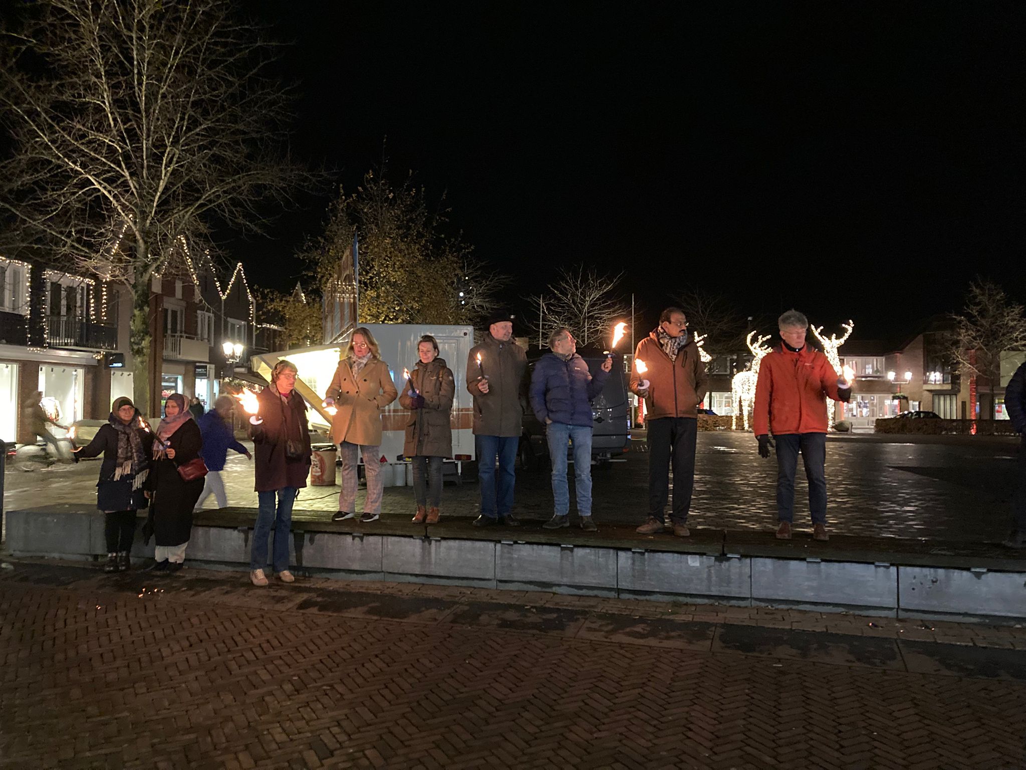 Foto: Amnesty Nunspeet actief in week van de Mensenrechten