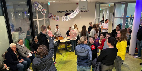 Foto: Nuborgh Colleges organiseren goede doelen acties