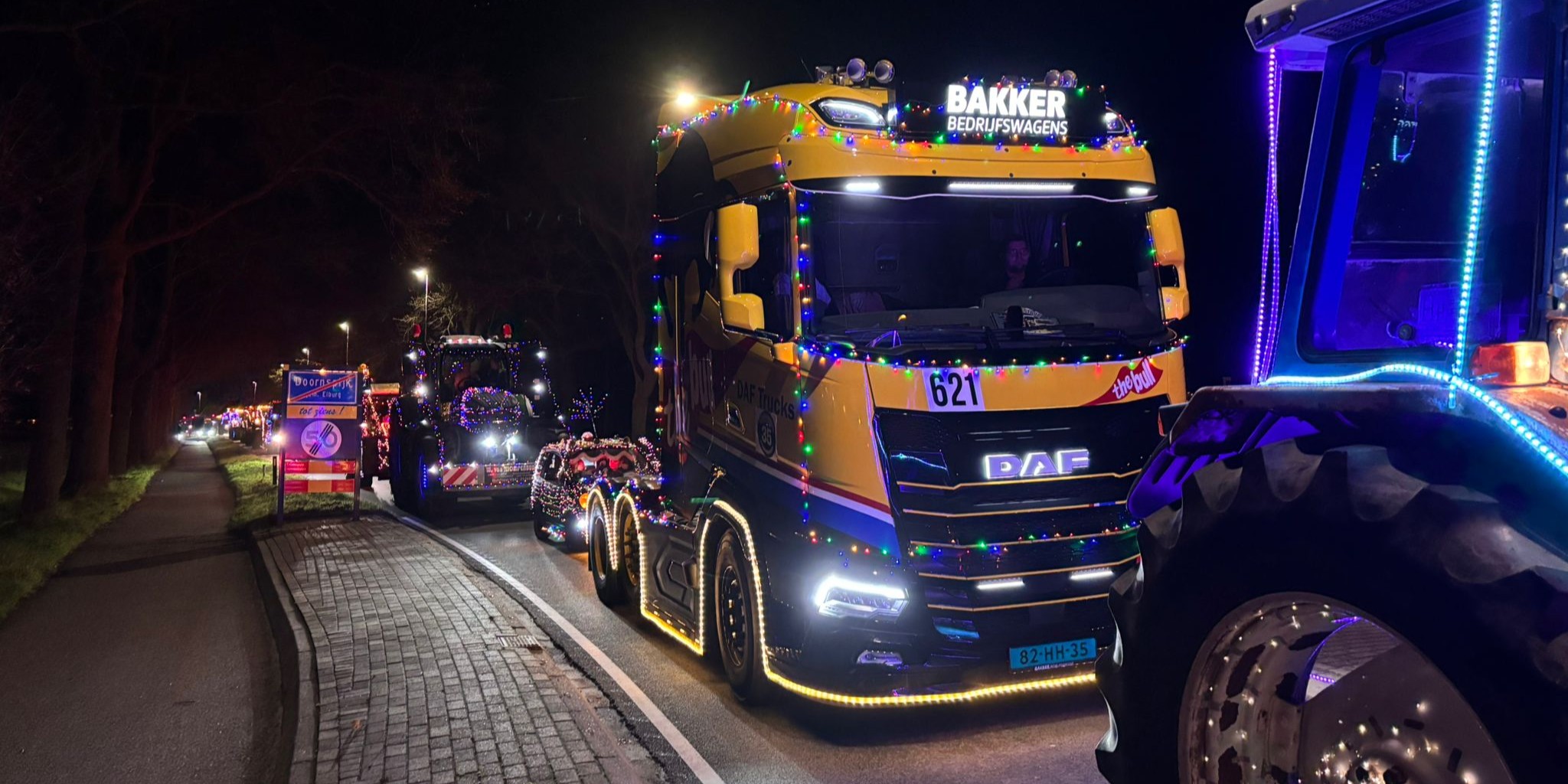 Foto: Lichtjestour Elburg: een feestelijk spektakel
