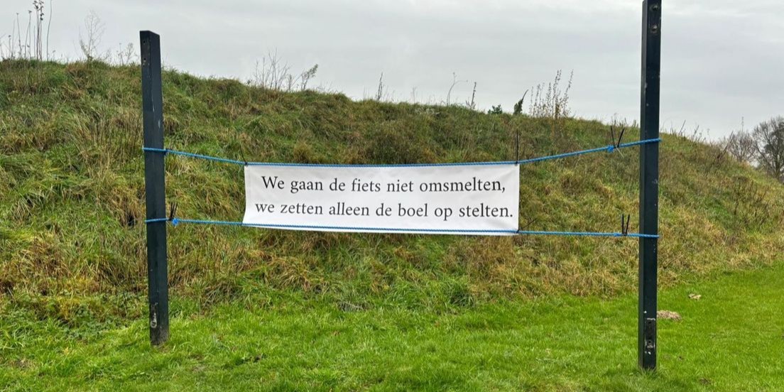 Foto: Mysterie achter diefstal loodzware herenfiets lijkt opgelost