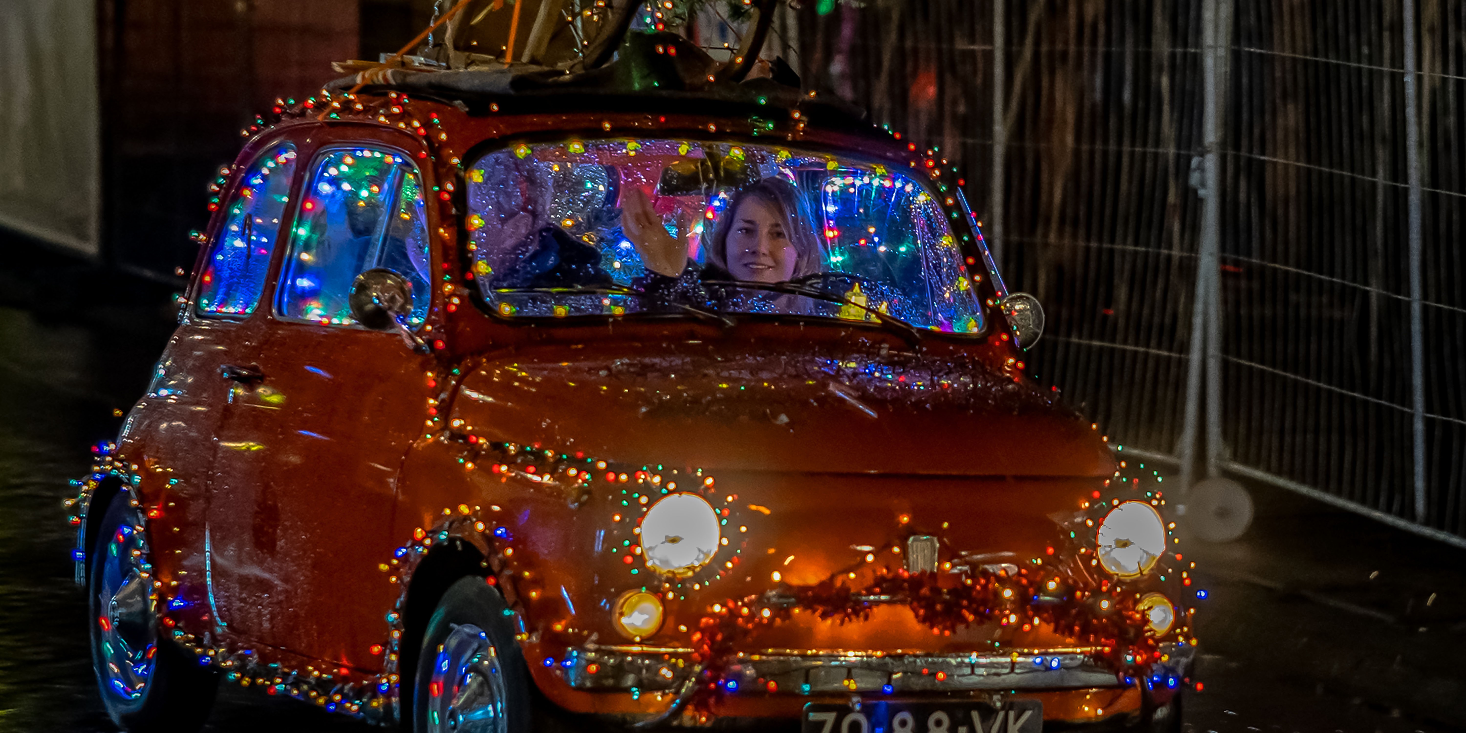 Foto: WinterLichtTour brengt licht en verbinding door Nunspeet