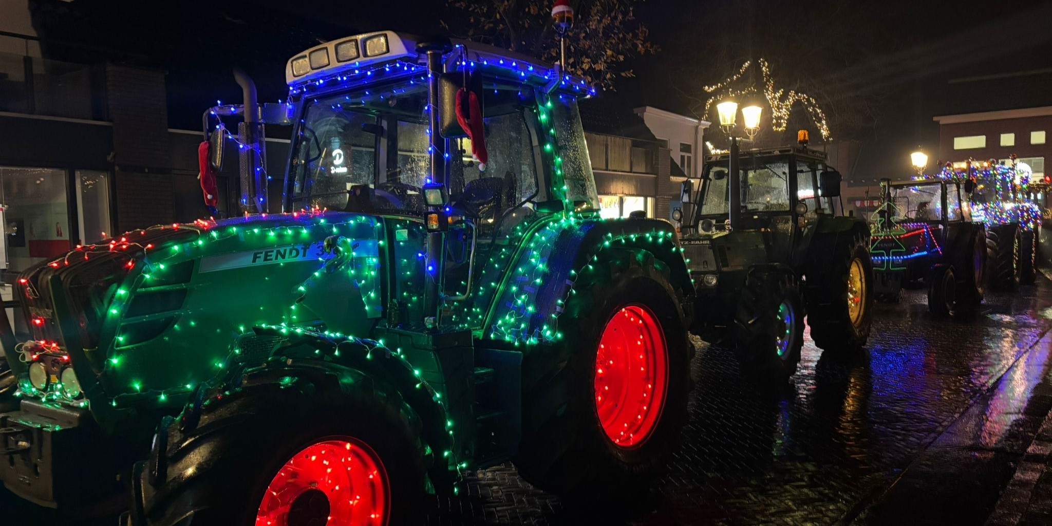Foto: WinterLichtTour brengt licht en verbinding door Nunspeet