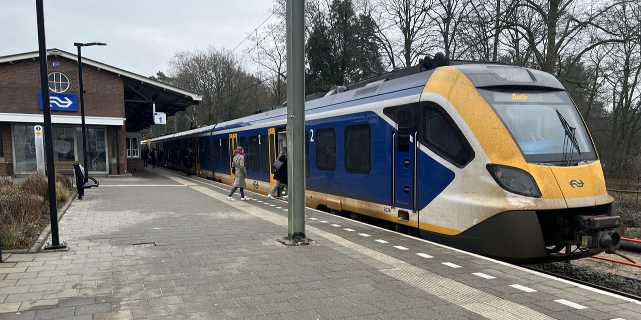 Foto: Geen treinen tussen Nunspeet en Putten door aanrijding