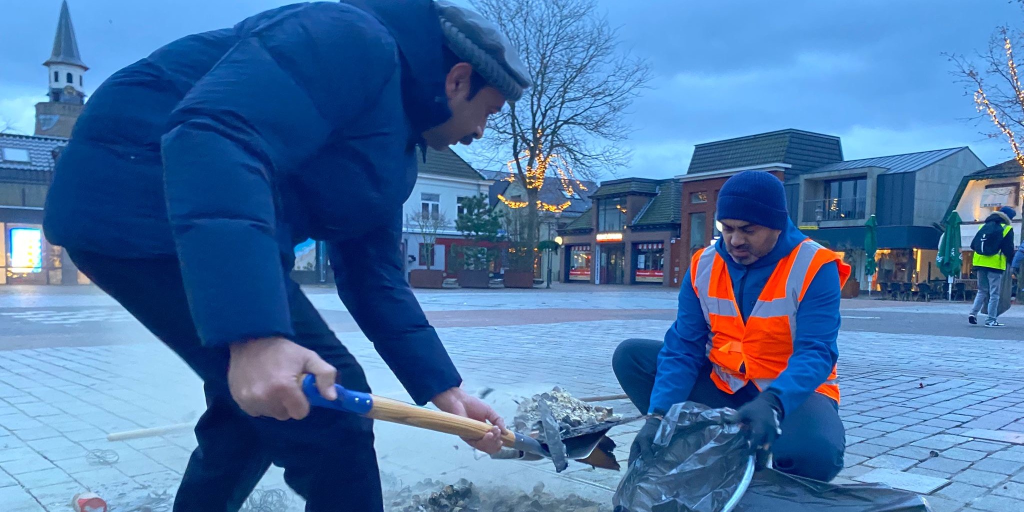 Foto: Zij maakten de straten van Nunspeet weer schoon