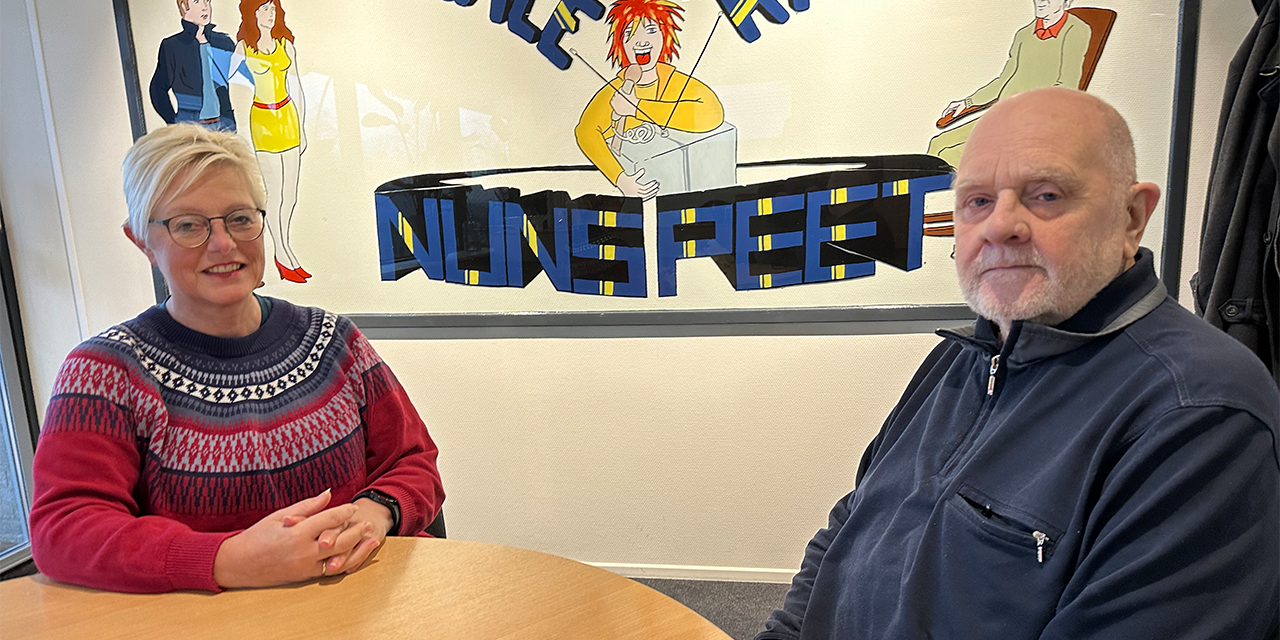 Foto: Dialect op Radio Nunspeet: "Hej ut al eheurd" 