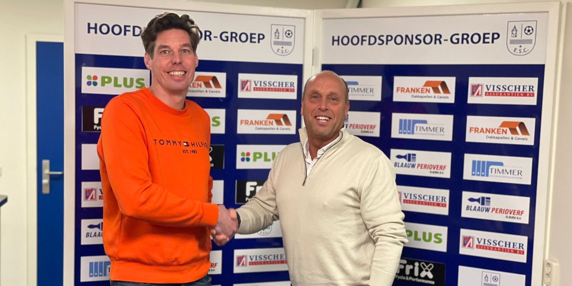 Foto: Roberto Tuinstra nieuwe hoofdtrainer ESC