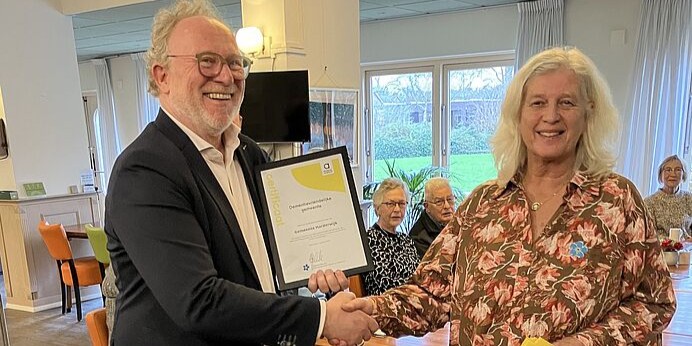 Foto: Gemeente Harderwijk ontvangt belangrijk certificaat