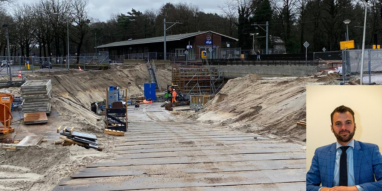 Foto: Onderdoorgang snelverkeer mogelijk al rond Pasen in gebruik | met VIDEO interview wethouder van de Bunte