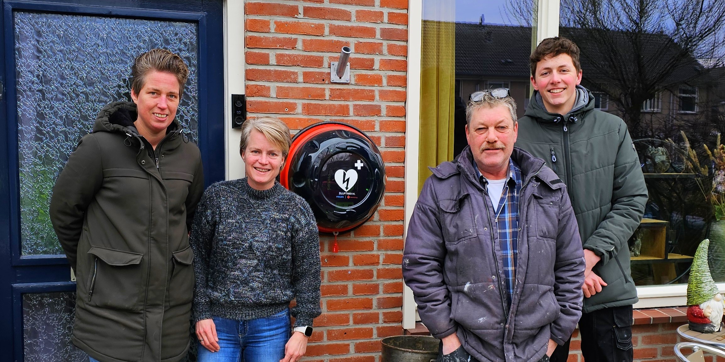 Foto: Nieuwe buurt AED in Nunspeet 