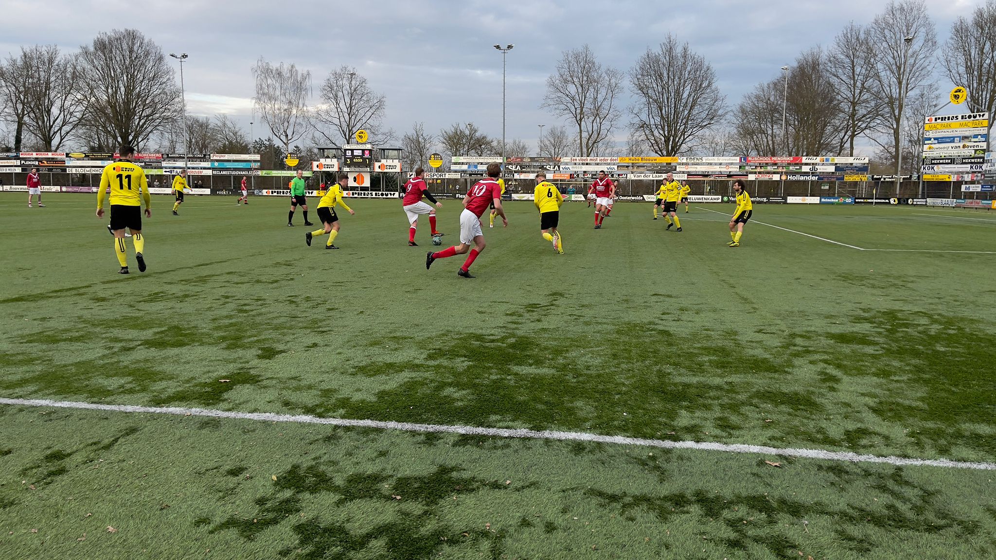 Foto: Fors verlies voor vv Hulshorst 