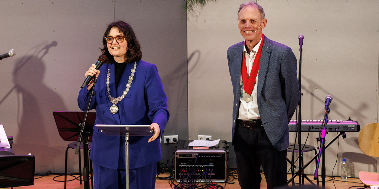 Foto: Koninklijke Onderscheiding voor Jean Pierre Wilken uit Elspeet