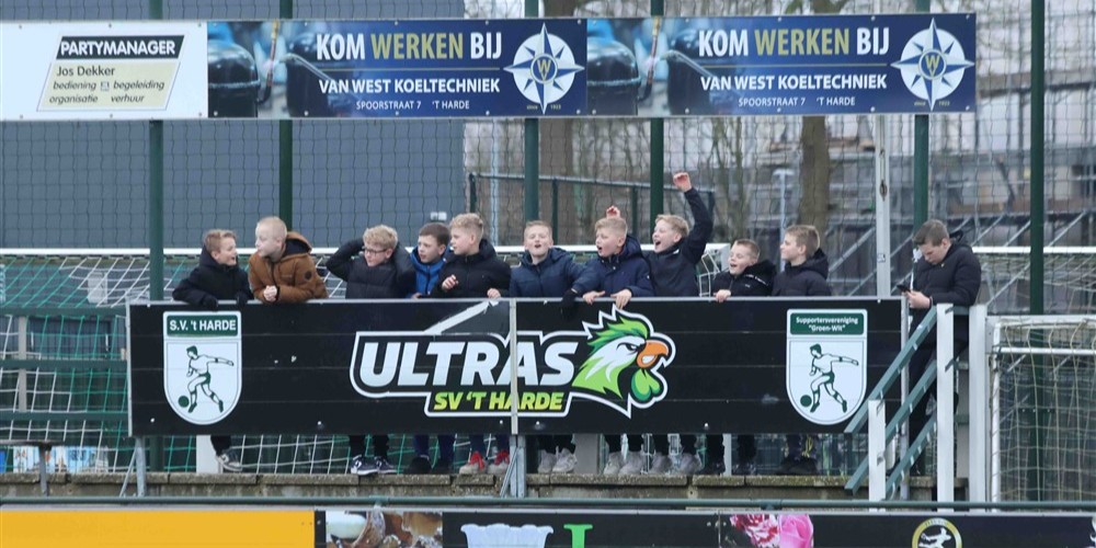 Foto: S.V. ’t Harde verliest van SP Teuge