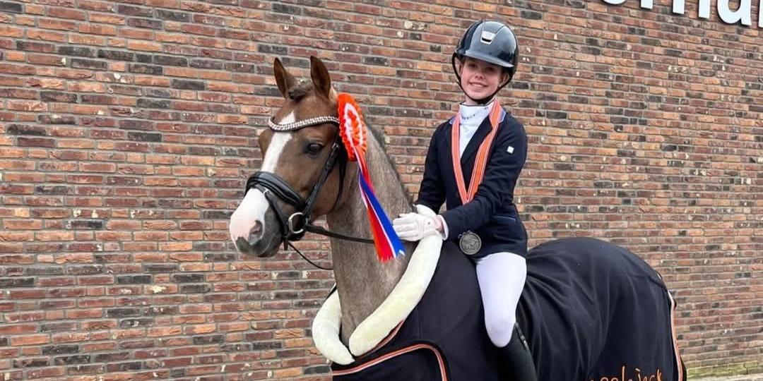 Foto: Uitstekende resultaten op het NK voor Ponyclub Klein Maar Dapper