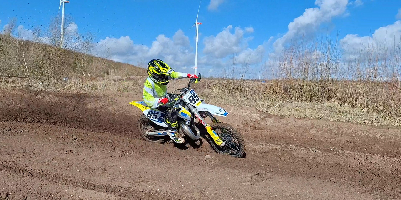 Foto: Demian van den Hoorn ongeslagen kampioen Wintercup 85cc