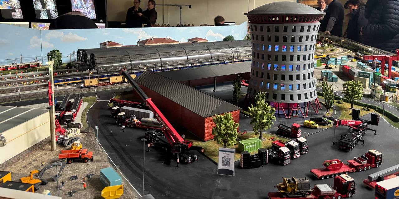 Foto: Modelspoorshowdagen De Drijfstang met nieuwe voorzieningen en voornemens