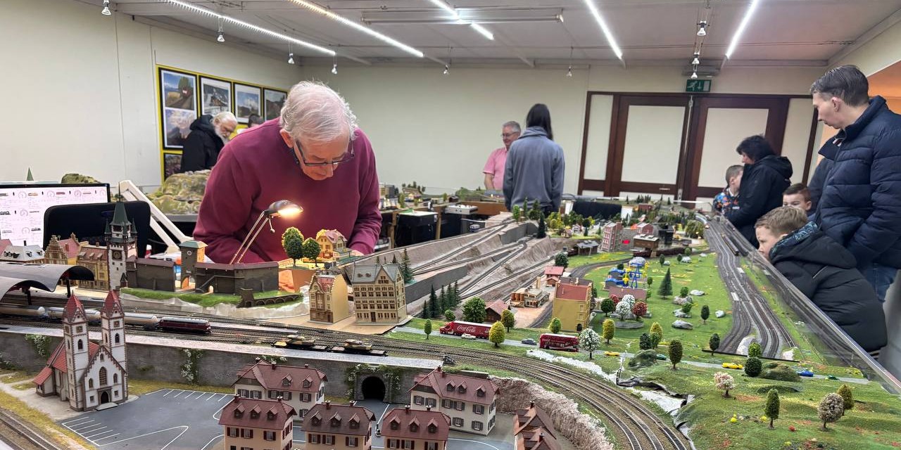 Foto: Modelspoorshowdagen De Drijfstang met nieuwe voorzieningen en voornemens