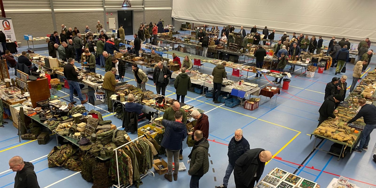 Foto: Aandacht voor 'Operation Cannonshot' op Militariabeurs 't Harde 
