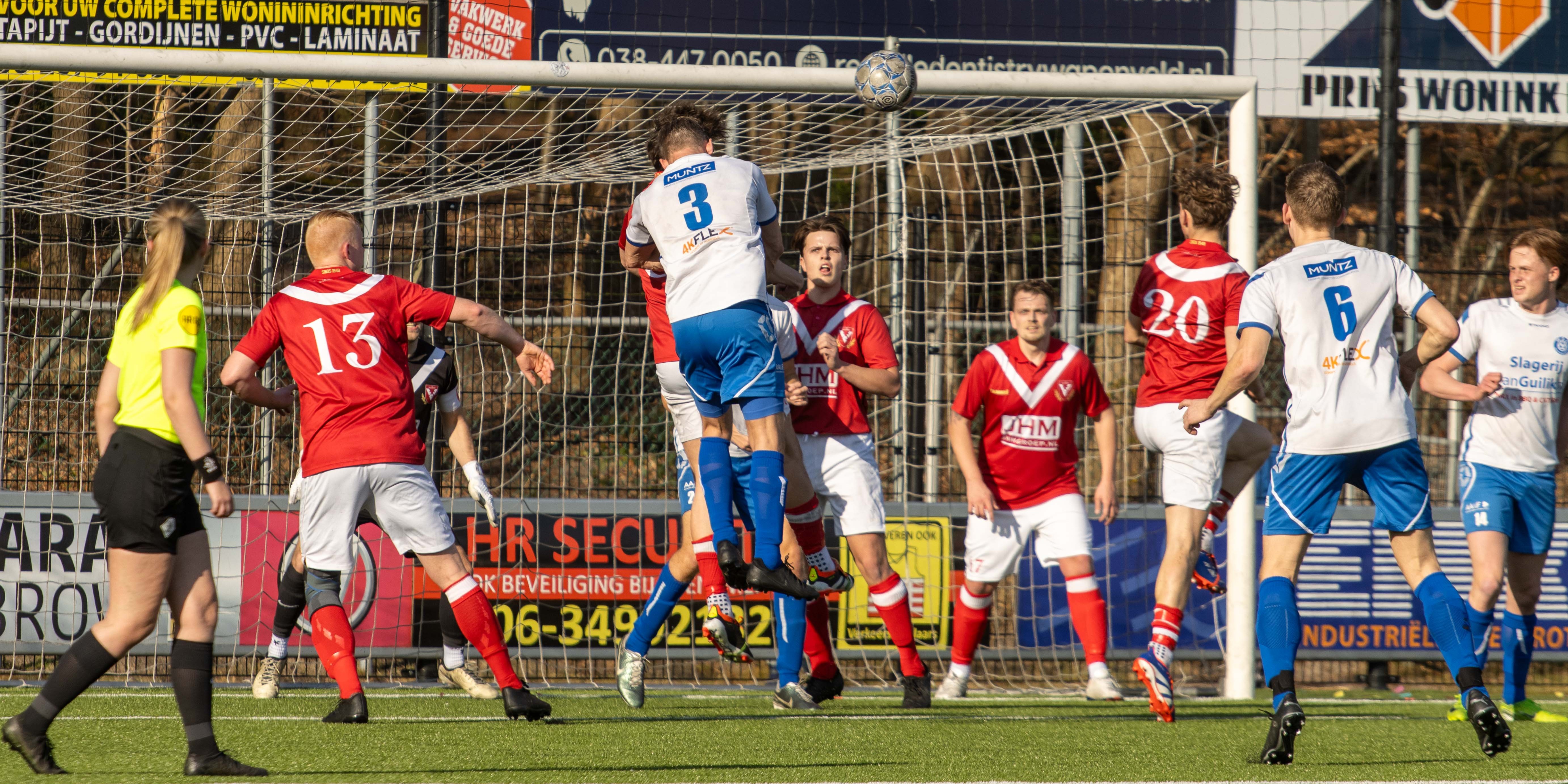 Foto: Verdienstelijk gelijkspel van Hulshorst in Wapenveld