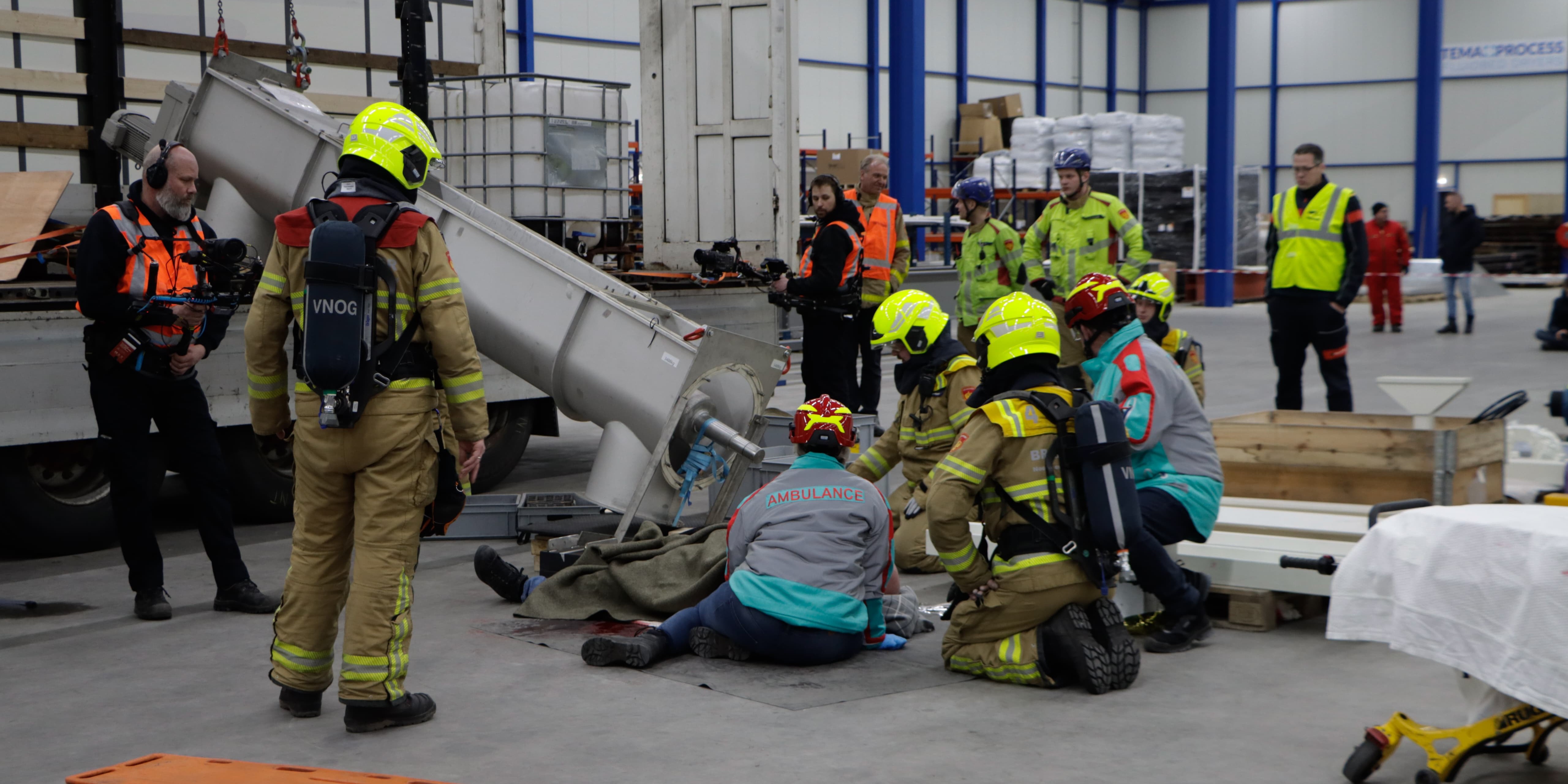 Foto: Brandweer Nunspeet knap 4e bij wedstrijden in Hattem