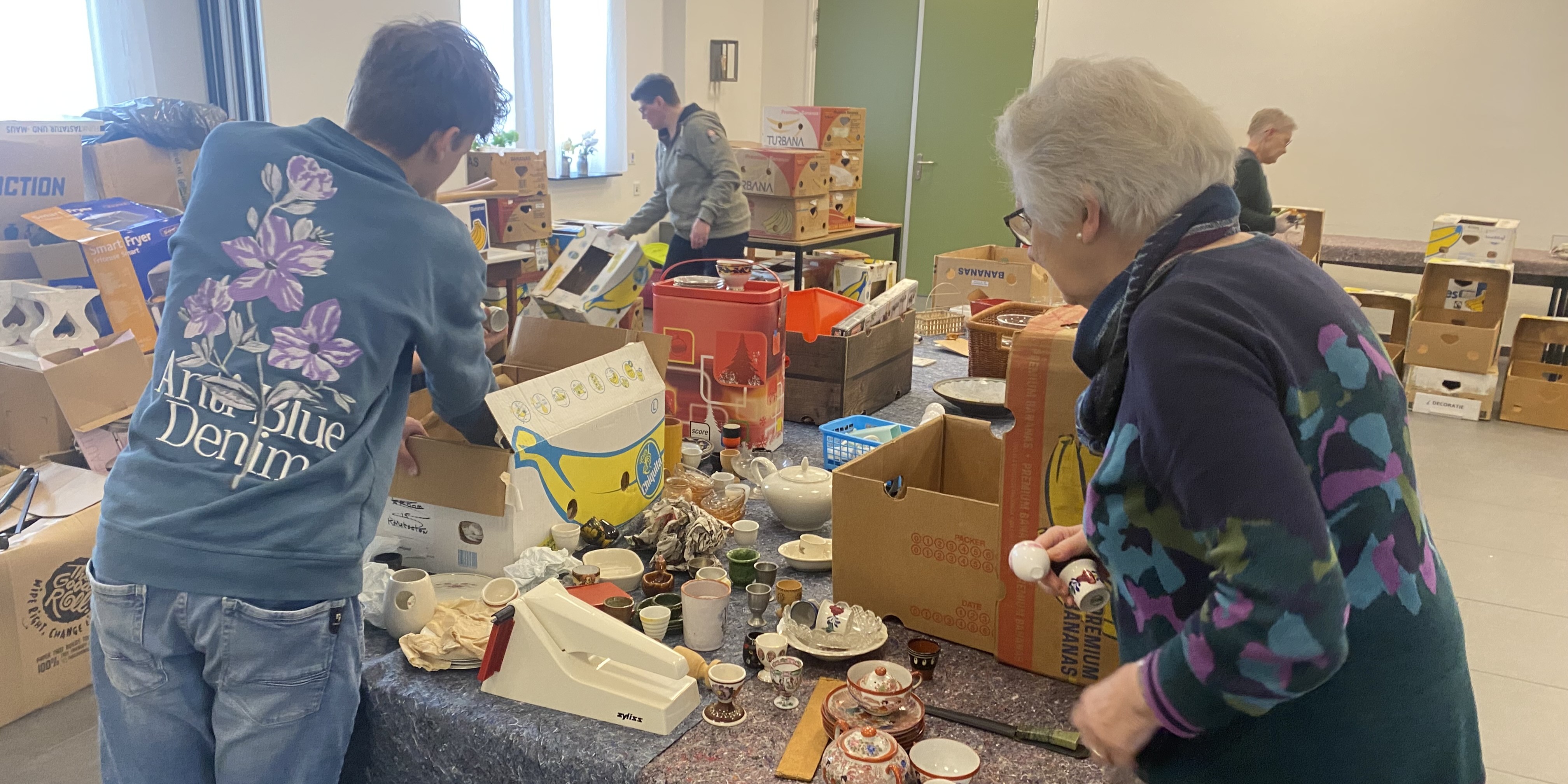 Foto: Zo zet Nunspeet zich in tijdens NLdoet