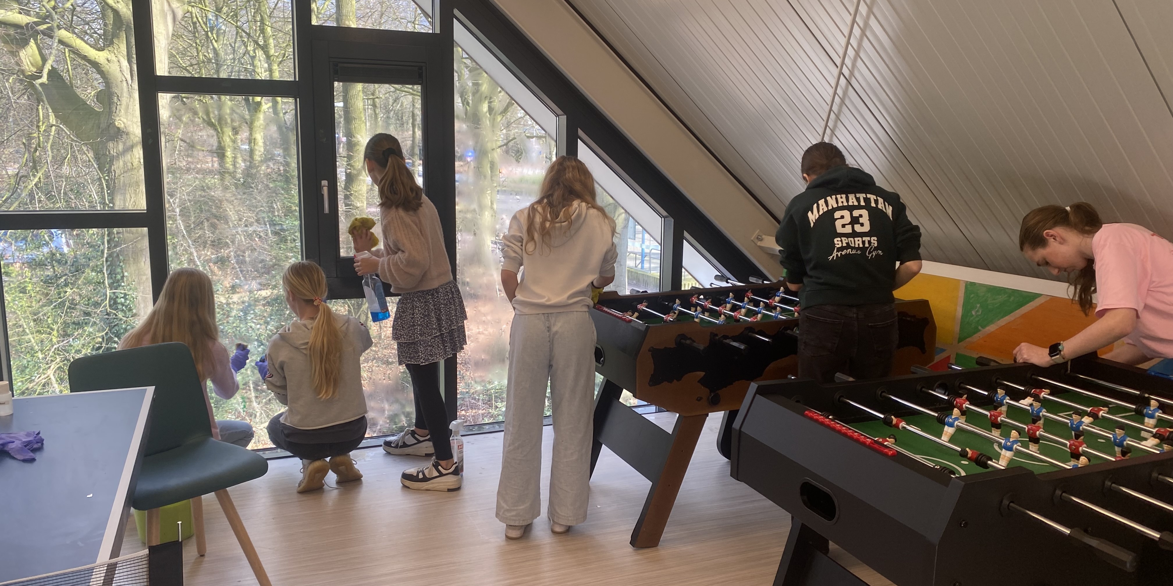 Foto: Zo zet Nunspeet zich in tijdens NLdoet