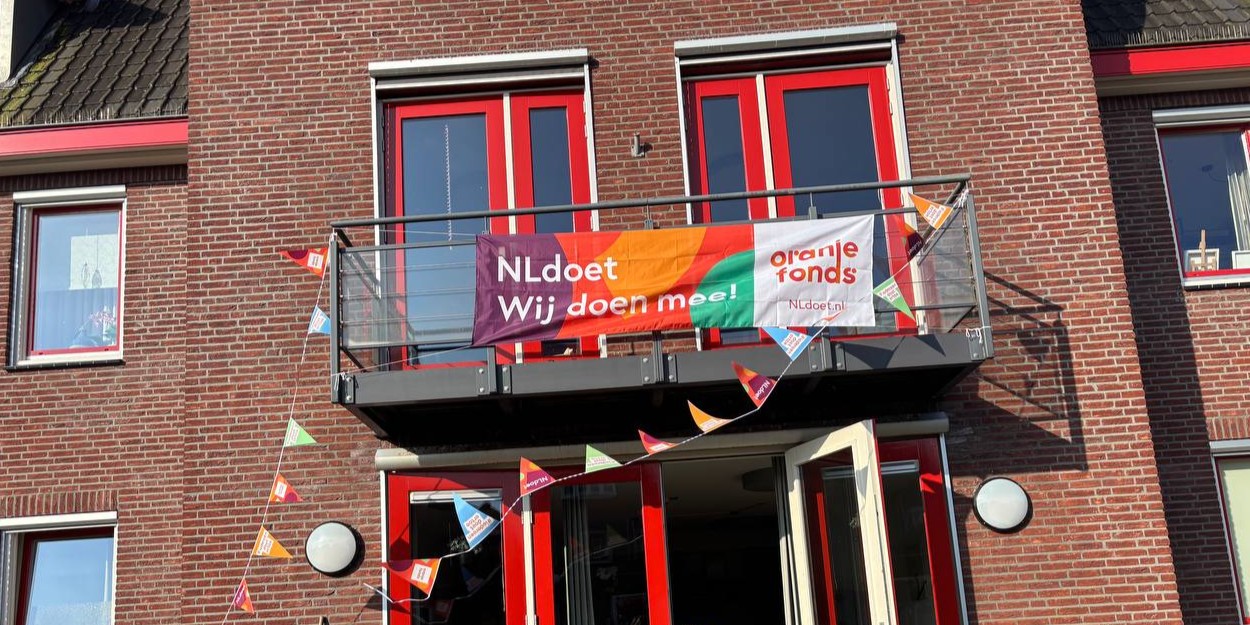 Foto: Zo zet Nunspeet zich in tijdens NLdoet