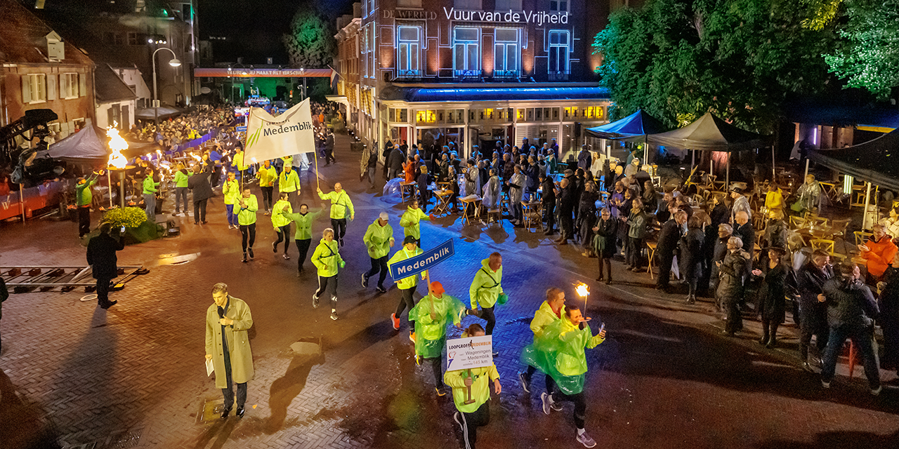 Foto: Bevrijdingsvuur bereikt ook Nunspeet