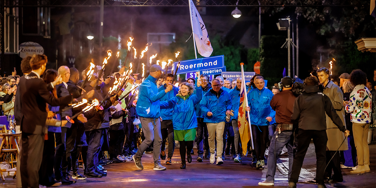 Foto: Bevrijdingsvuur bereikt ook Nunspeet