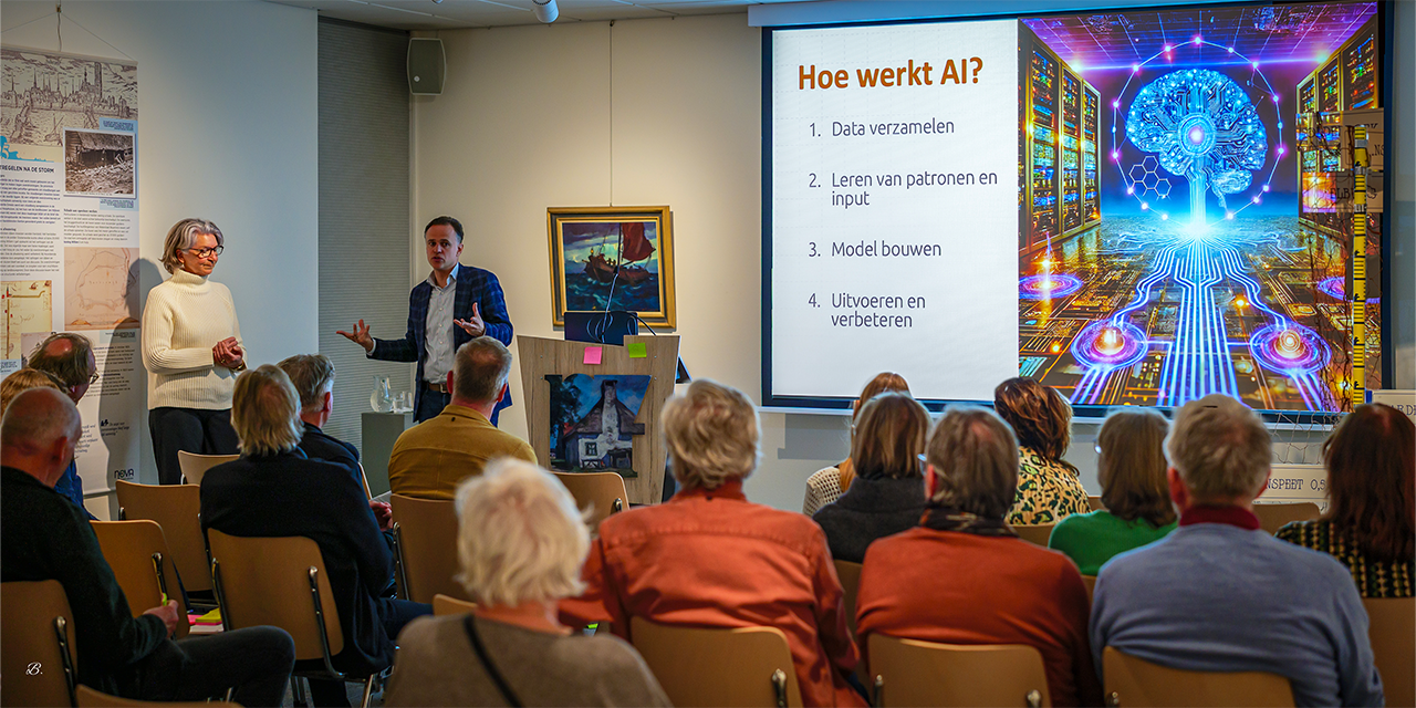 Foto: Kunst- en Cultuurplatform Nunspeet duikt in de wereld van kunst en AI