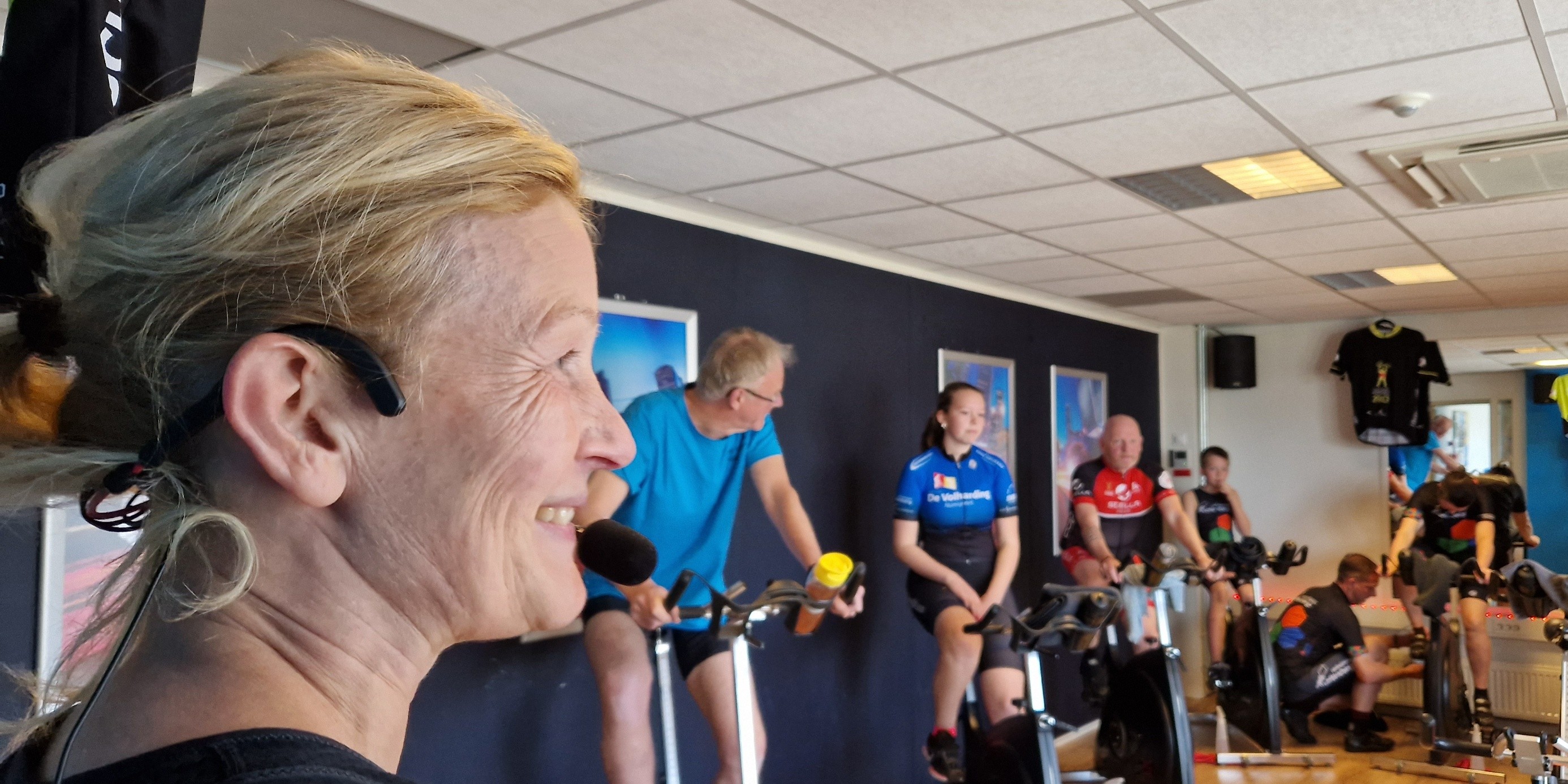 Foto: Succesvolle Spinning Marathon voor Duchenne Heroes