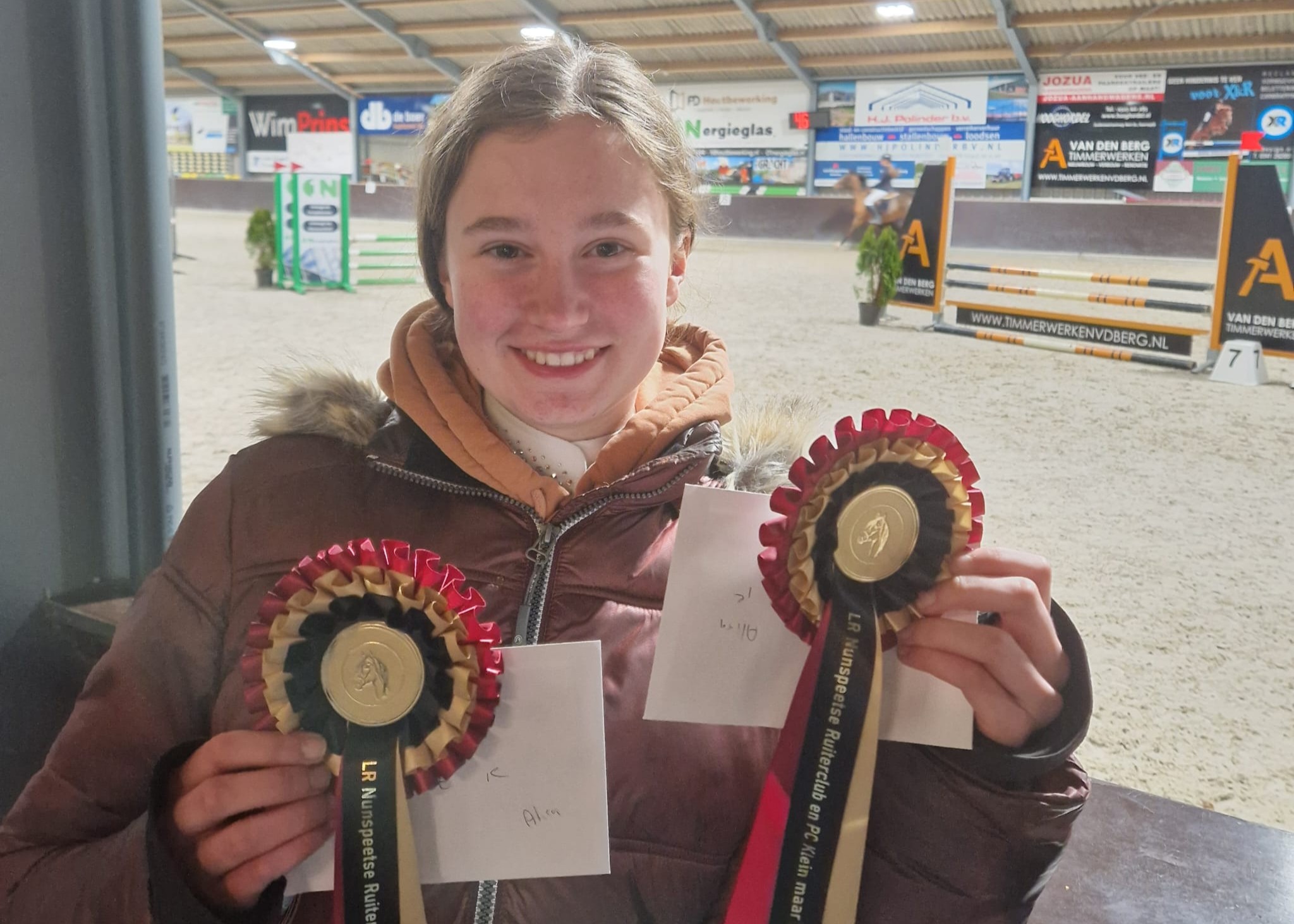 Foto: Succesvolle springwedstrijd voor Ponyclub Klein Maar Dapper