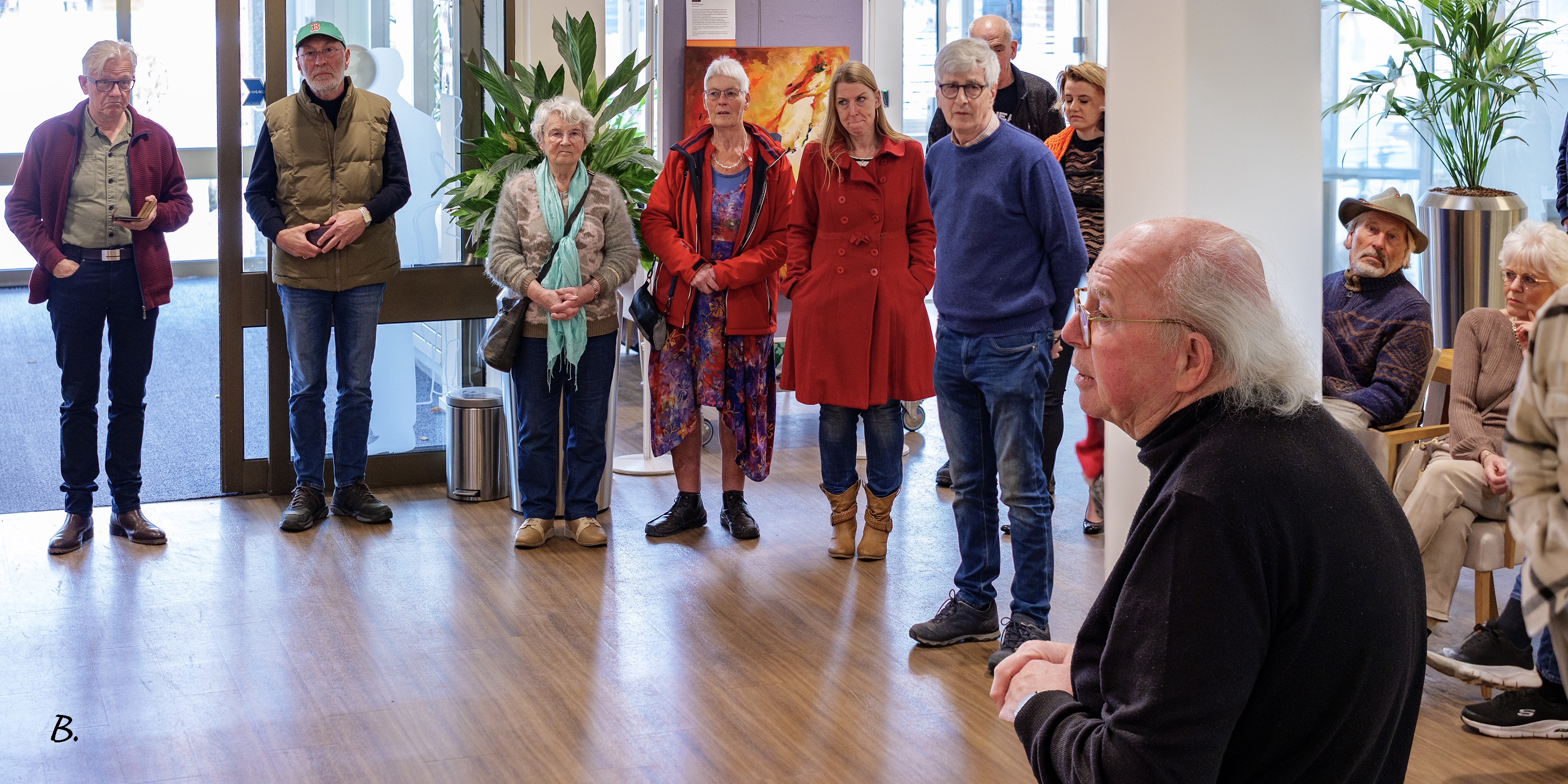 Foto: Mini-expositie ‘Vrijheid’ in het gemeentehuis