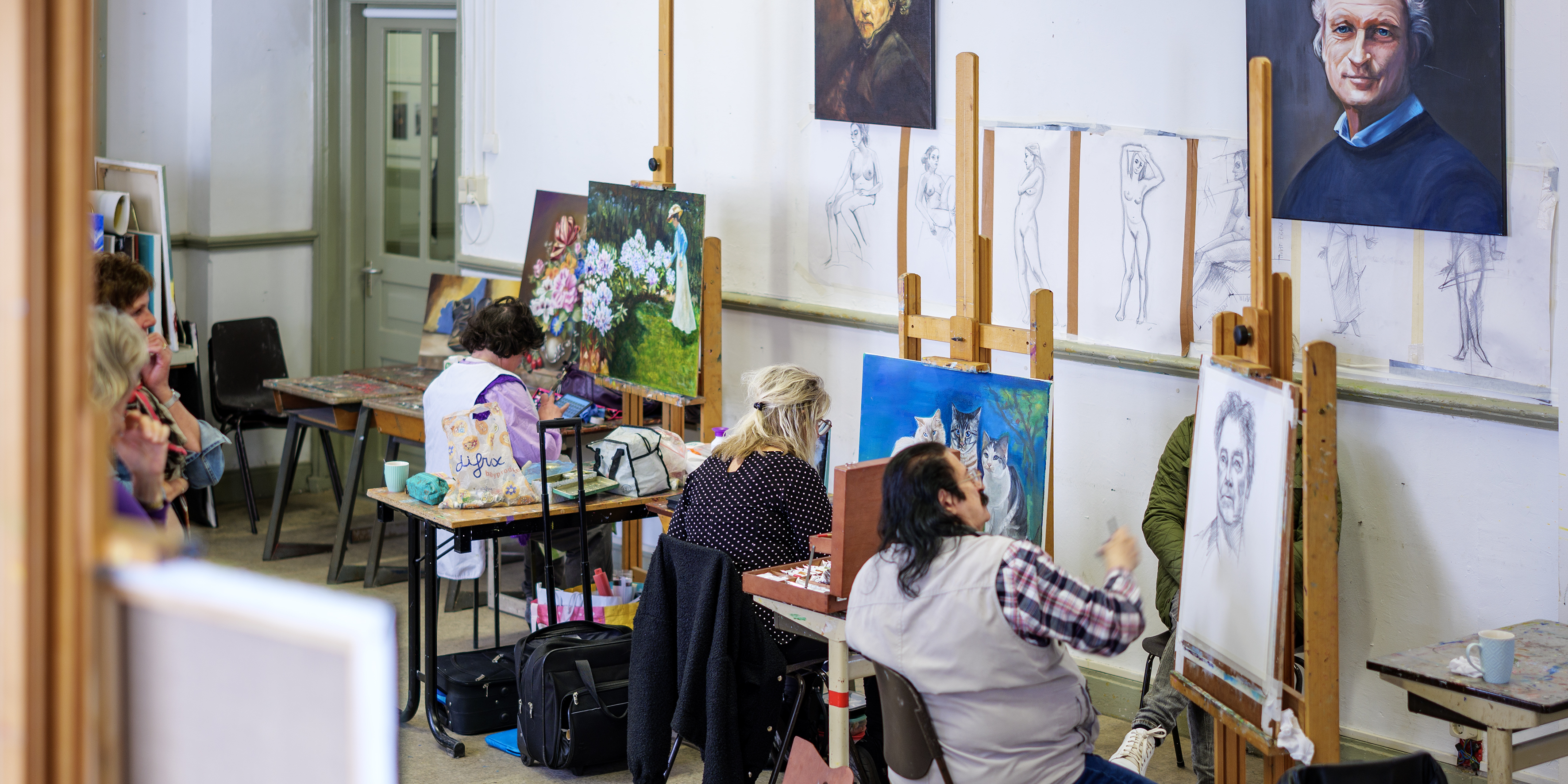 Foto: Laagdrempelige ontmoeting met Vrije Academie Nunspeet