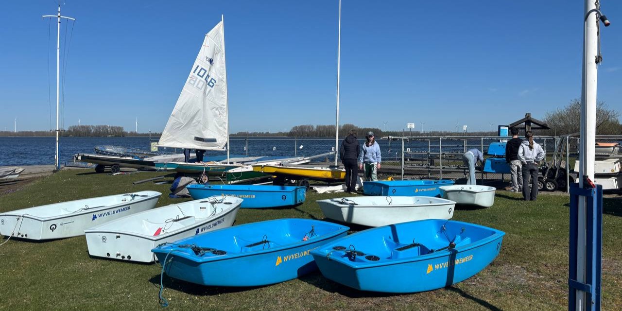 Foto: Watersportvereniging Veluwemeer klaar voor nieuw seizoen